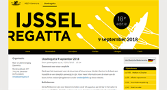 Desktop Screenshot of ijsselregatta.daventria.com